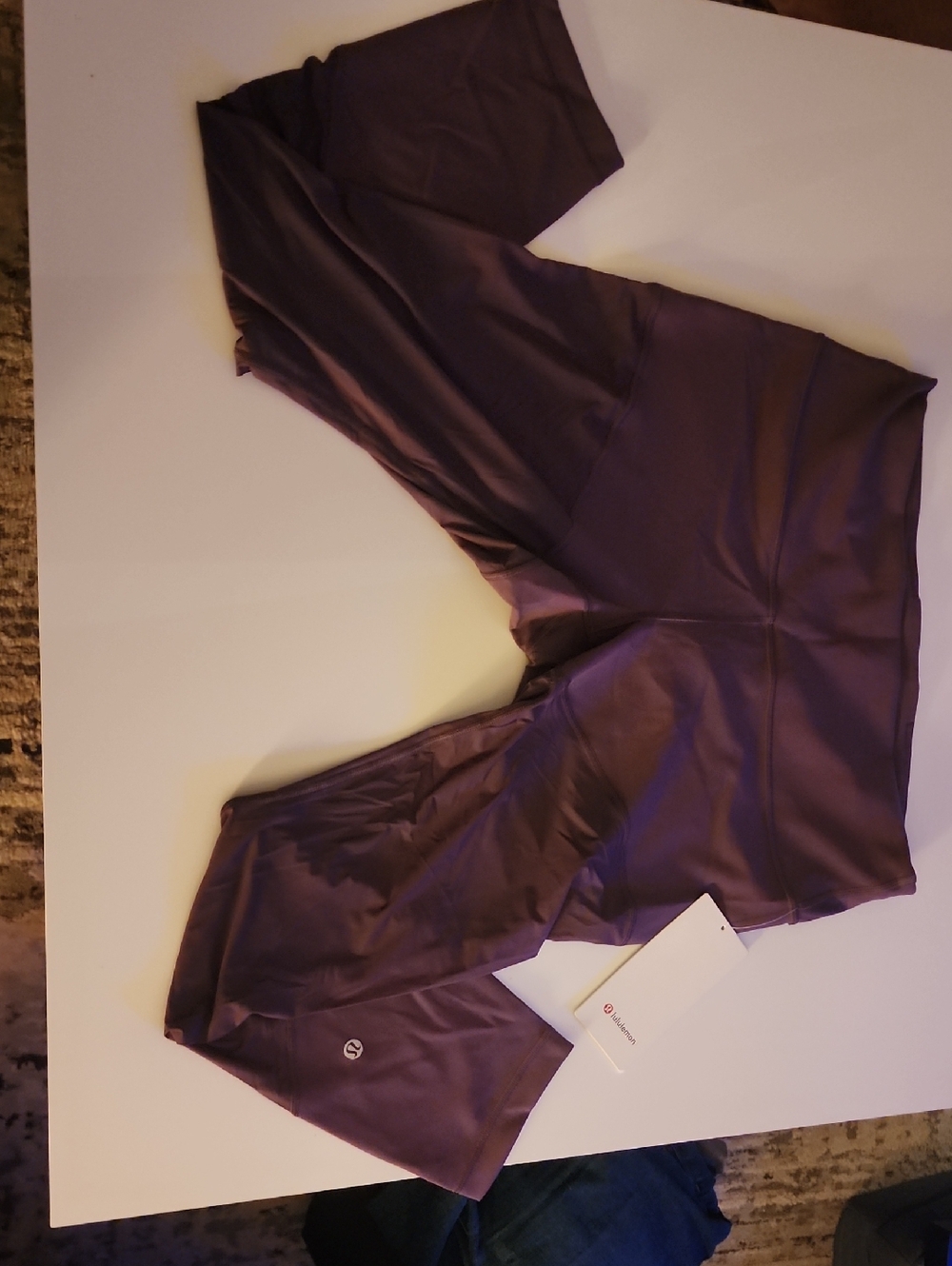 Lululemon Deep Purple High-Rise Leggings